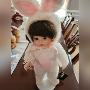Girl doll in bunny costume